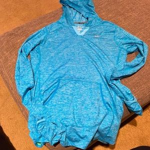 Nike blue long sleeve dry fit